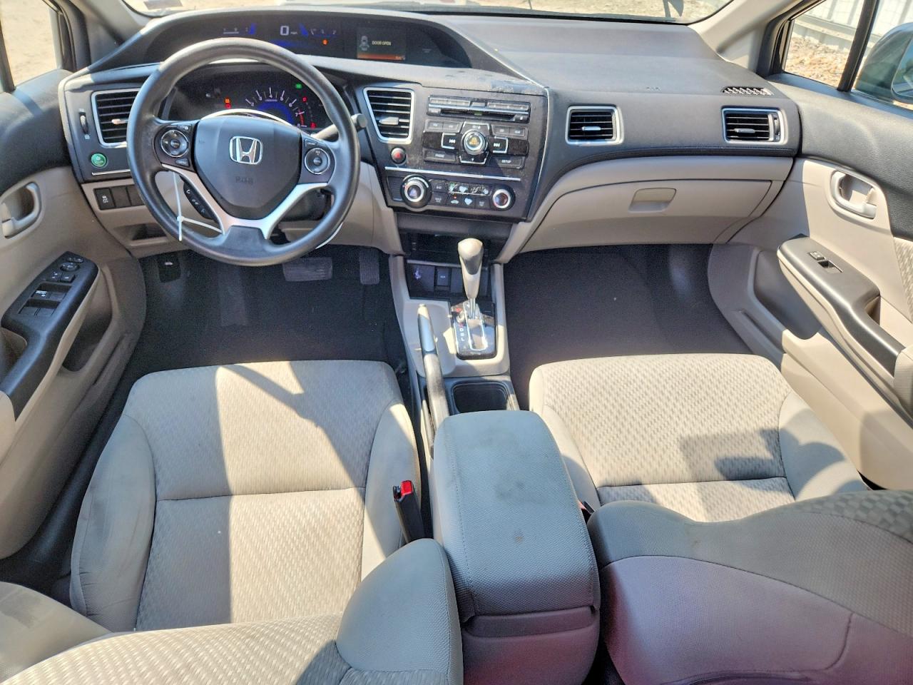 2014 Honda Civic Lx Black vin: 19XFB2F55EE037790