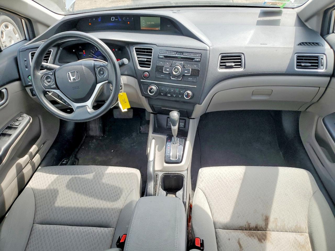 2014 Honda Civic Lx Серебряный vin: 19XFB2F55EE042908