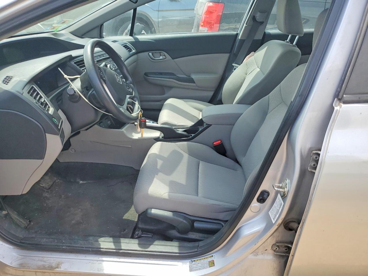 2014 Honda Civic Lx Серебряный vin: 19XFB2F55EE042908