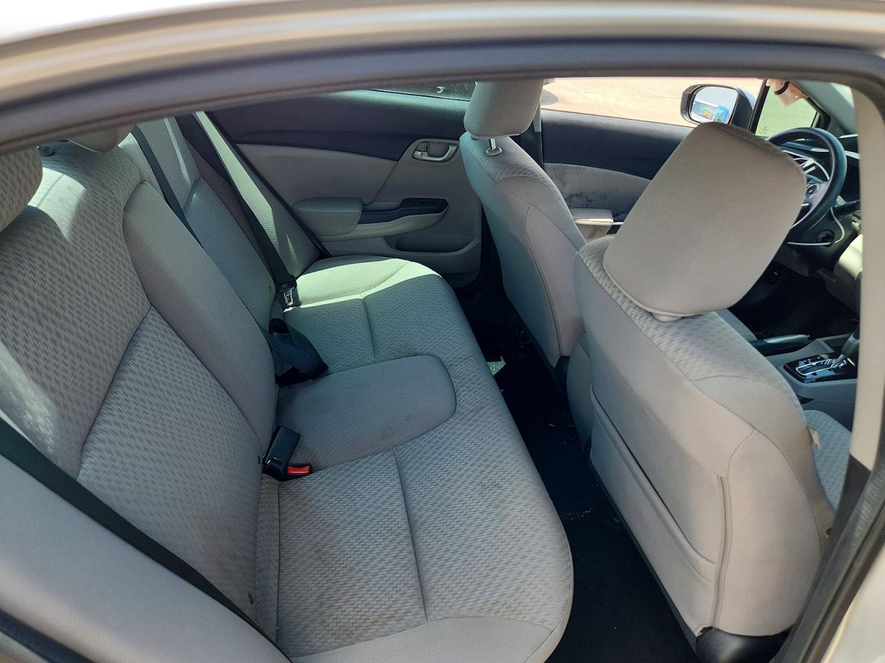 2014 Honda Civic Lx Silver vin: 19XFB2F55EE060650