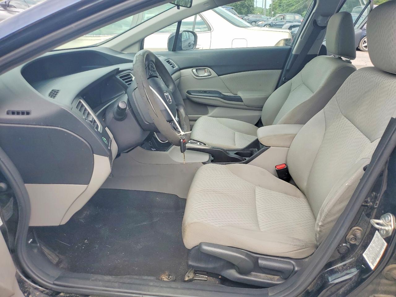 2014 Honda Civic Lx Black vin: 19XFB2F55EE061149