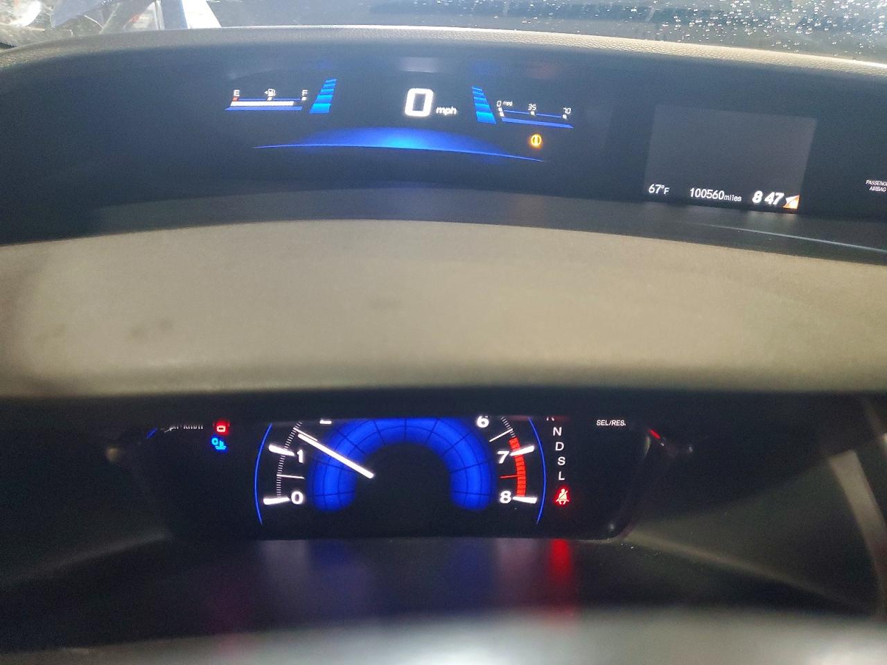2014 Honda Civic Lx Blue vin: 19XFB2F55EE062513