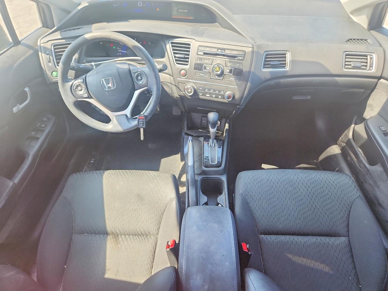 2014 Honda Civic Lx Black vin: 19XFB2F55EE072040