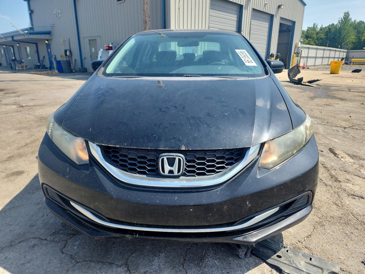 2014 Honda Civic Lx Black vin: 19XFB2F55EE072040