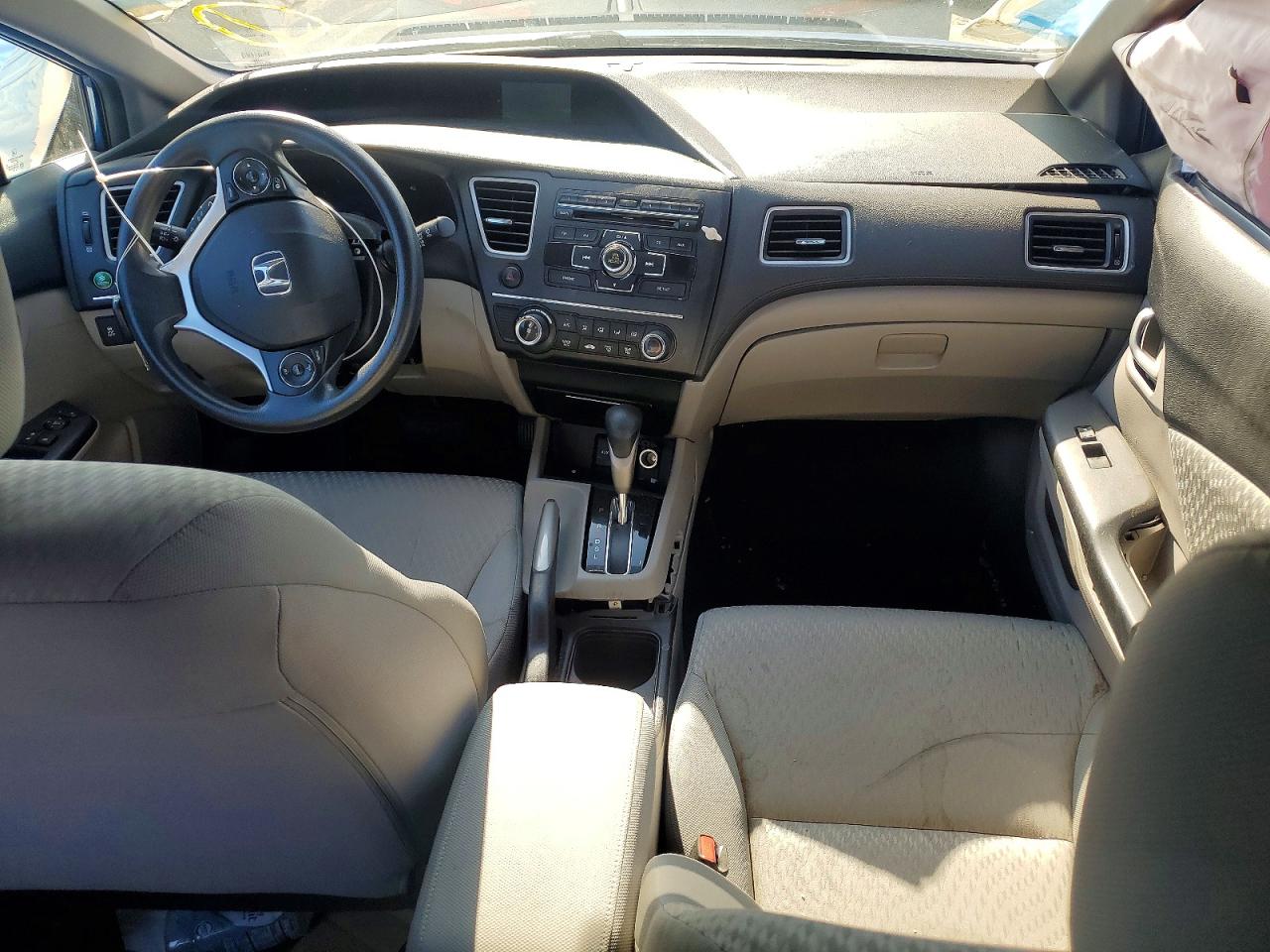 2014 Honda Civic Lx Blue vin: 19XFB2F55EE074371