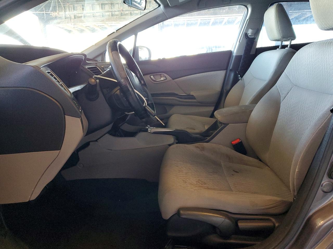 2014 Honda Civic Lx Gray vin: 19XFB2F55EE209624