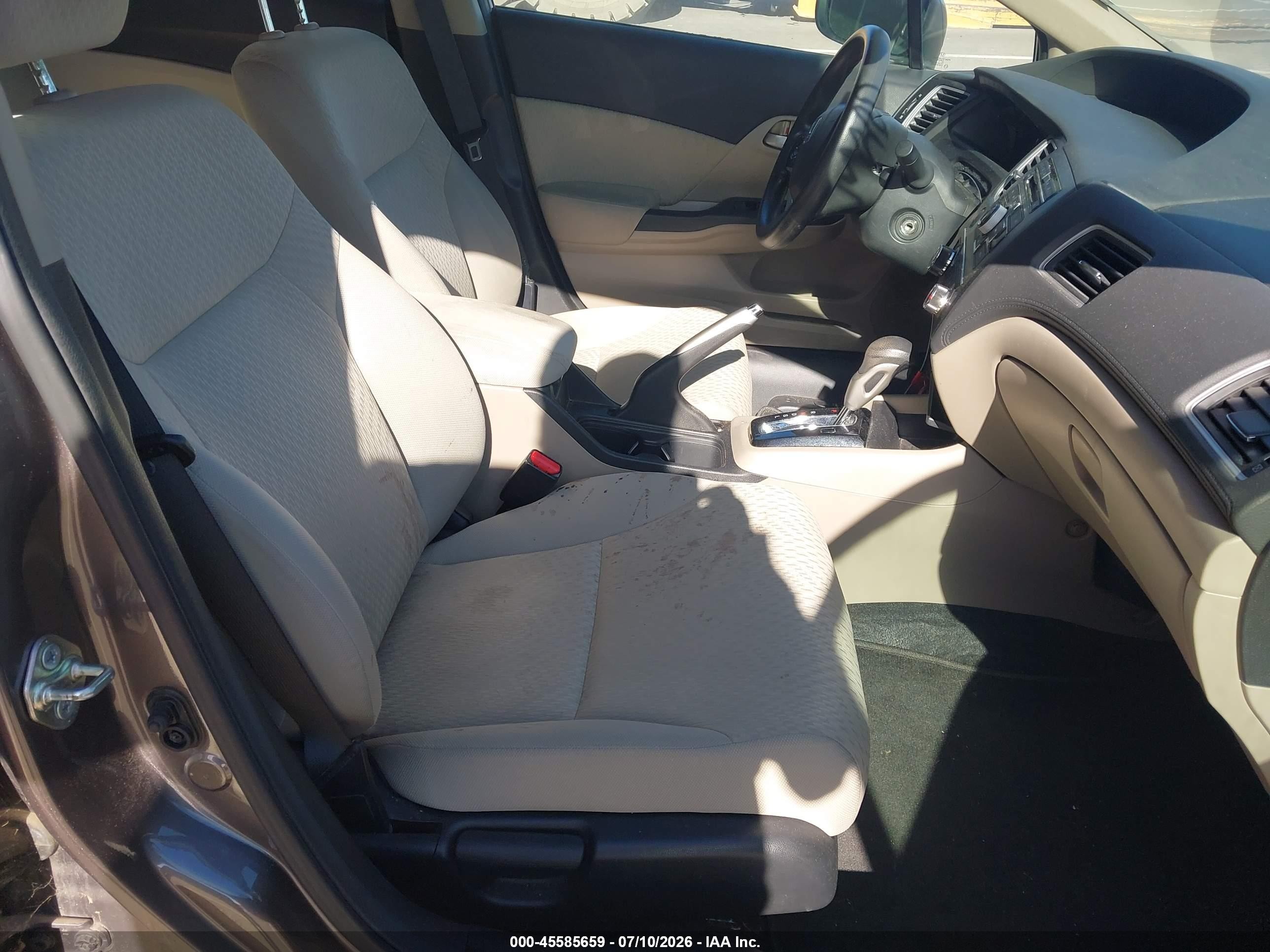2014 Honda Civic Lx Gray vin: 19XFB2F55EE219344