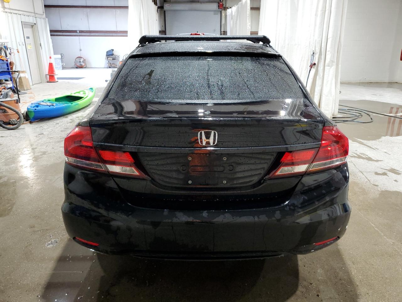 2014 Honda Civic Lx Black vin: 19XFB2F55EE228111