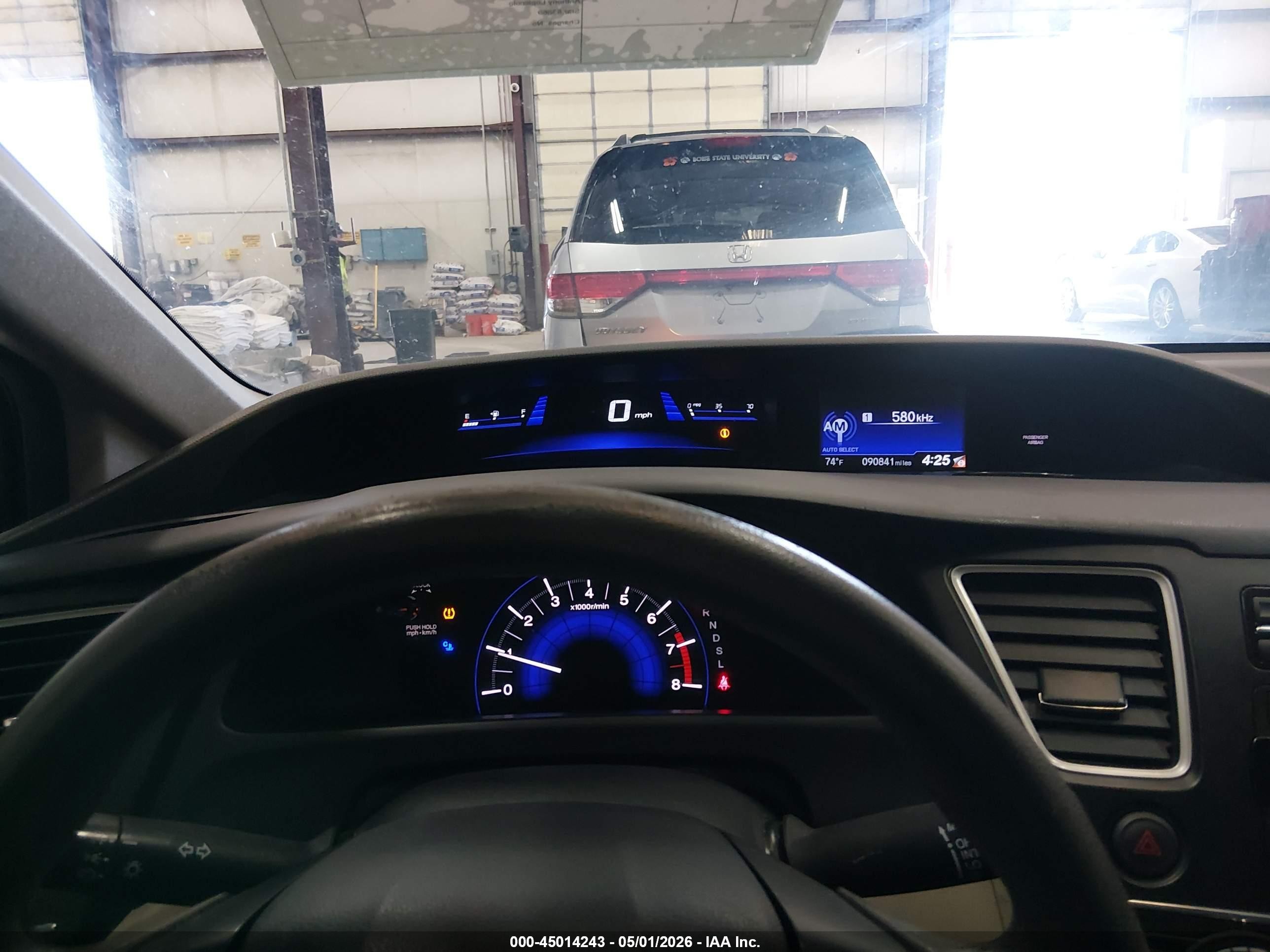 2014 Honda Civic Lx Maroon vin: 19XFB2F55EE249153