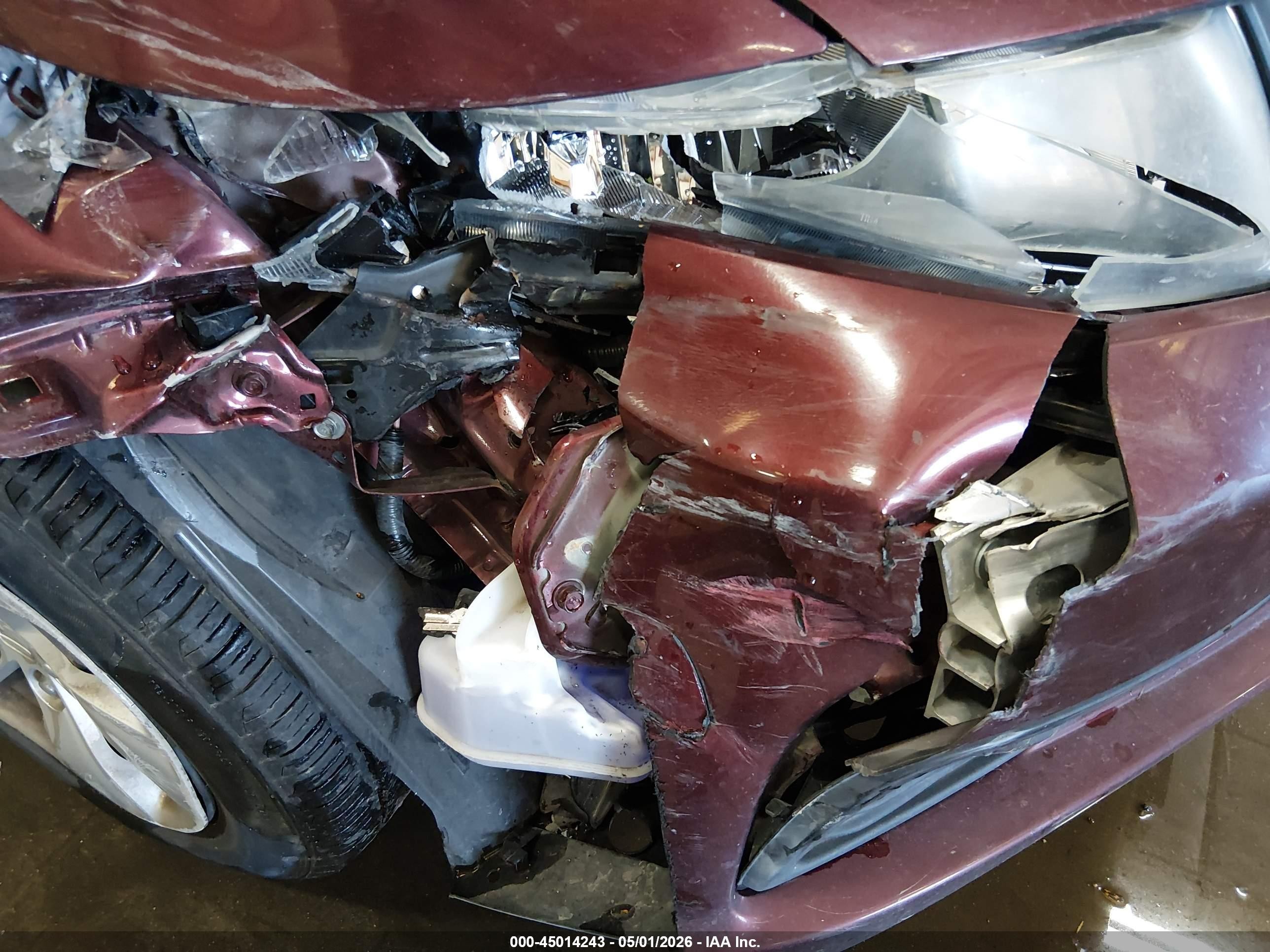 2014 Honda Civic Lx Maroon vin: 19XFB2F55EE249153