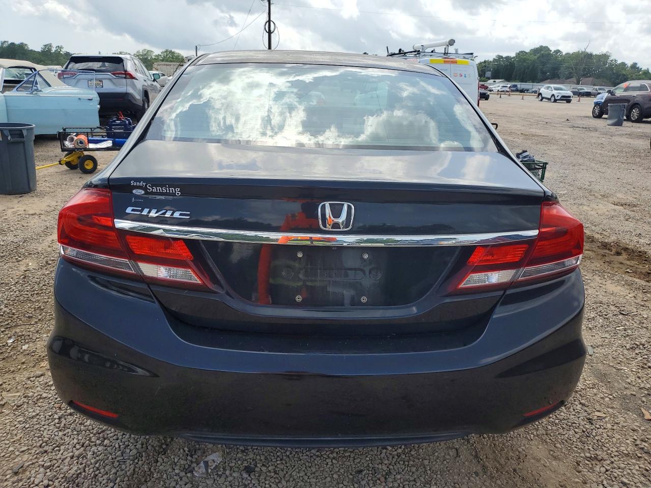 2015 Honda Civic Lx Black vin: 19XFB2F55FE008128