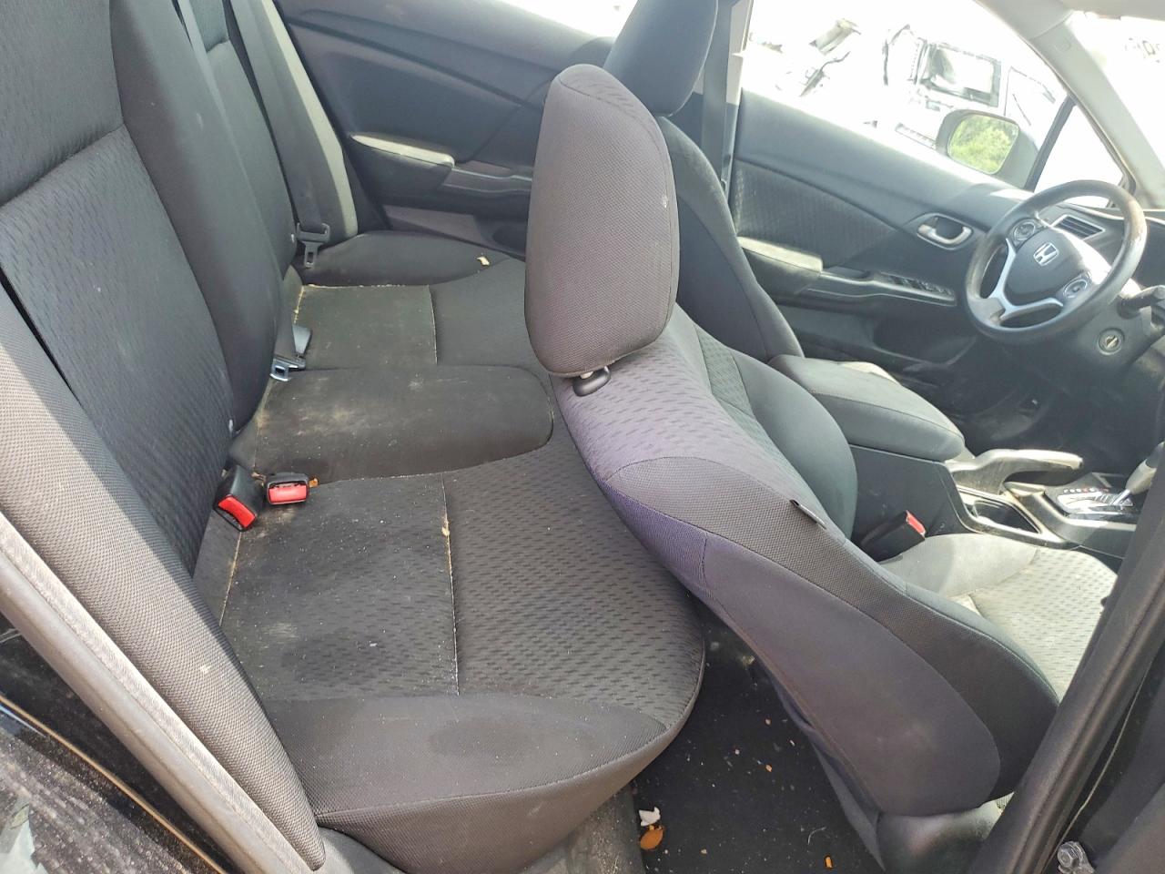 2015 Honda Civic Lx Black vin: 19XFB2F55FE008128