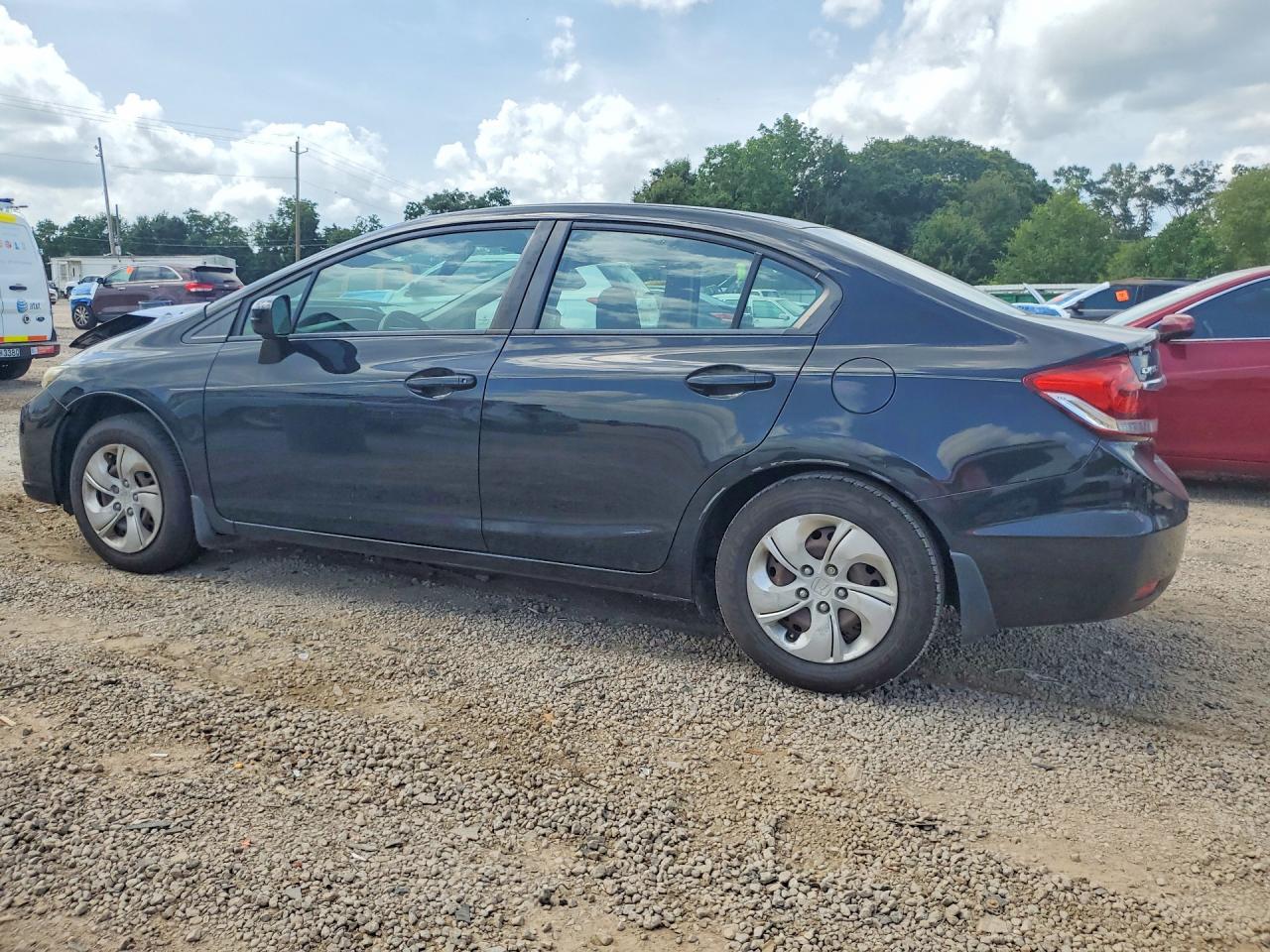 2015 Honda Civic Lx Black vin: 19XFB2F55FE008128