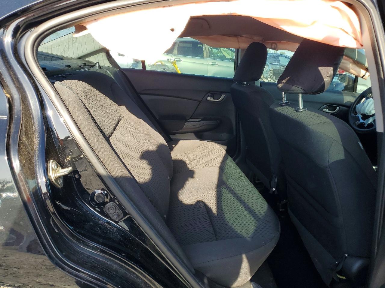 2015 Honda Civic Lx Black vin: 19XFB2F55FE018111
