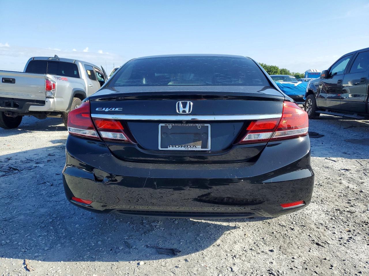2015 Honda Civic Lx Black vin: 19XFB2F55FE018111