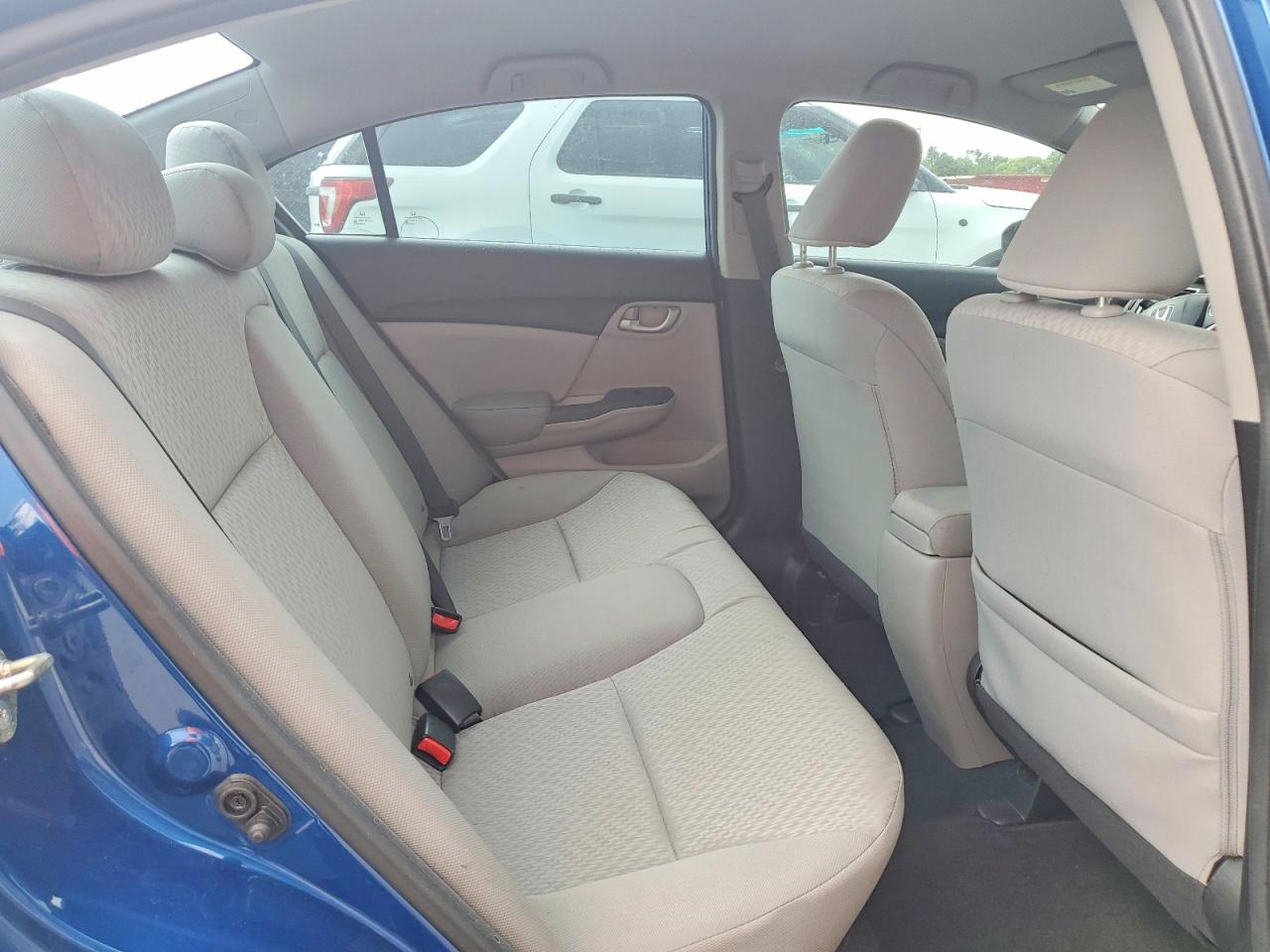 2015 Honda Civic Lx Blue vin: 19XFB2F55FE024166