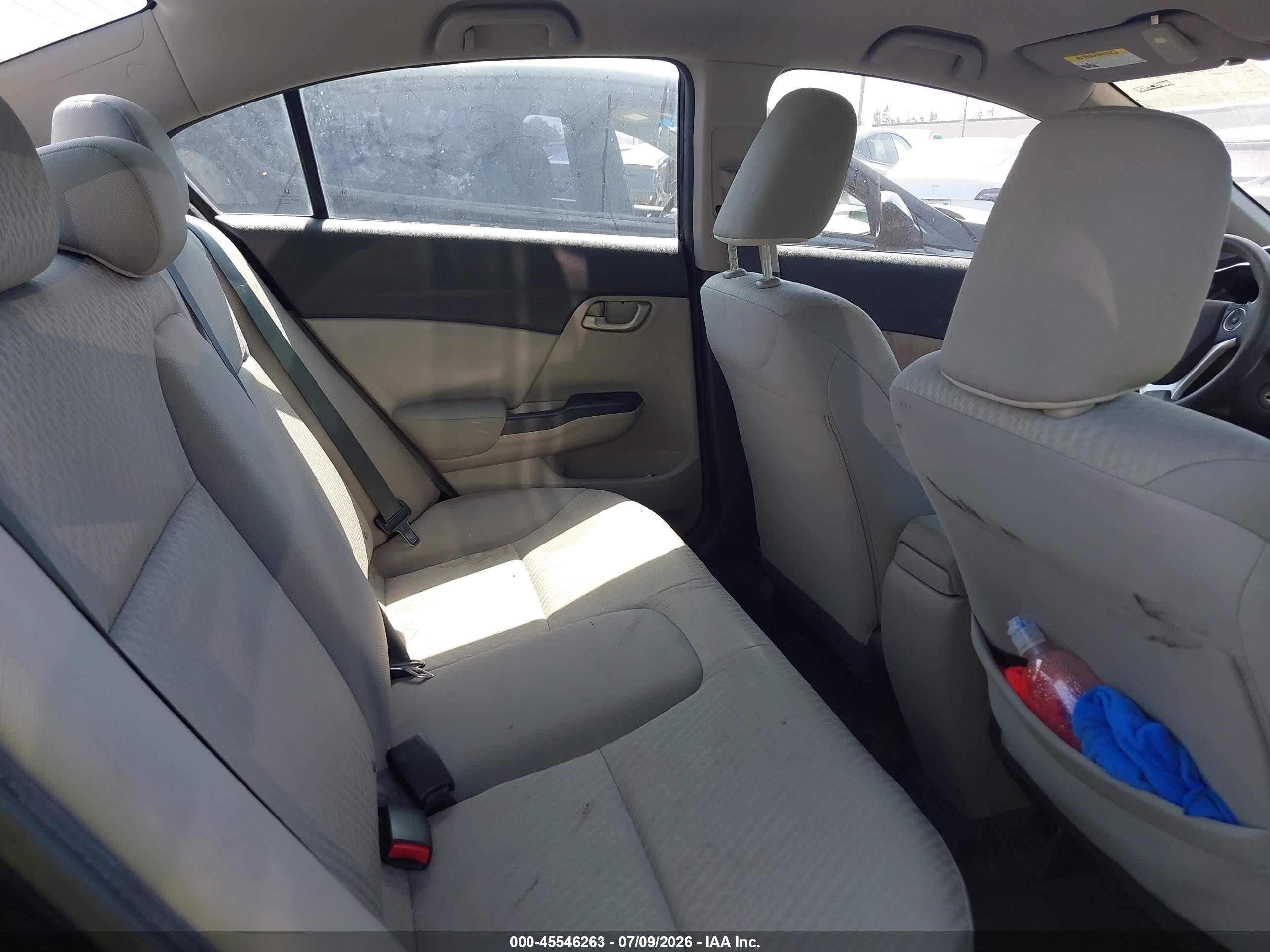 2015 Honda Civic Lx Black vin: 19XFB2F55FE025804