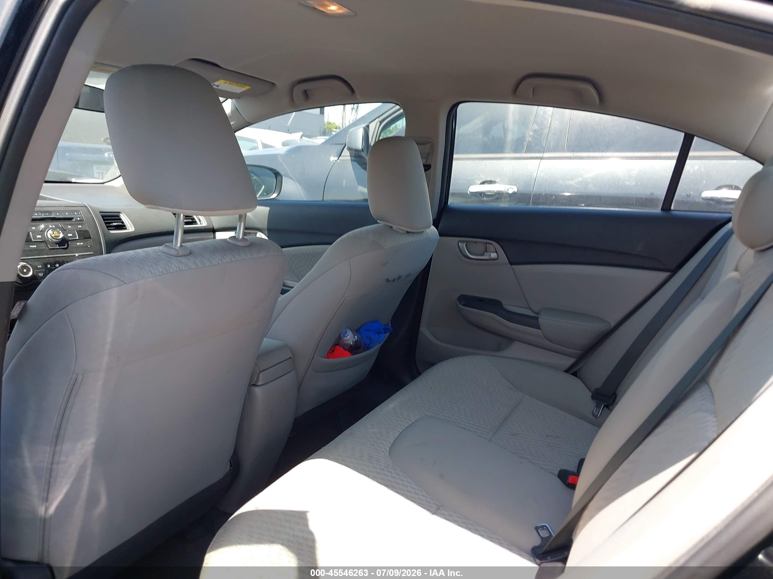 2015 Honda Civic Lx Black vin: 19XFB2F55FE025804