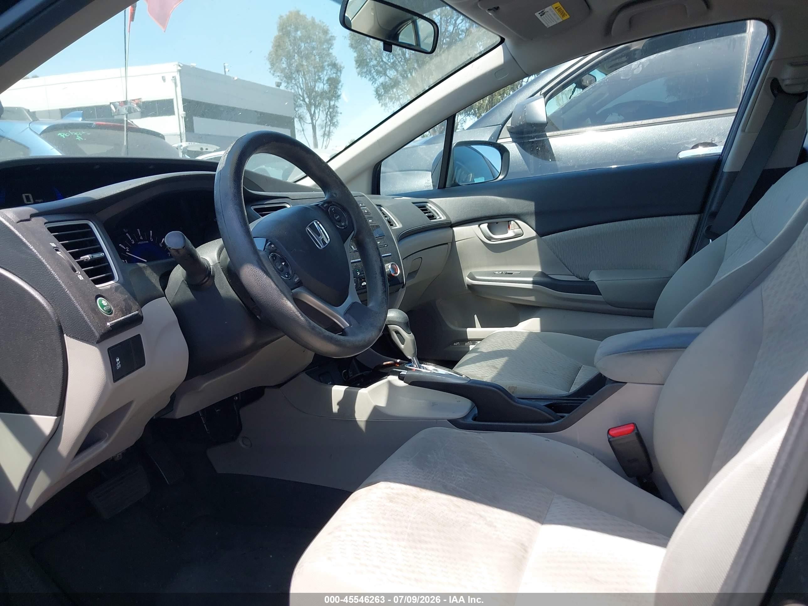2015 Honda Civic Lx Black vin: 19XFB2F55FE025804