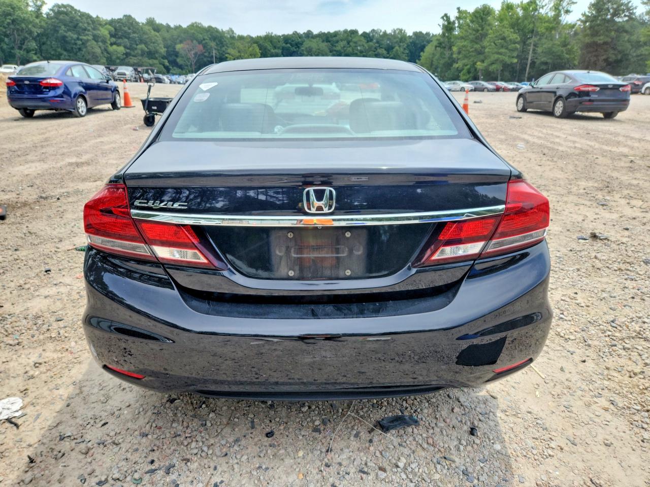 2015 Honda Civic Lx Черный vin: 19XFB2F55FE033580