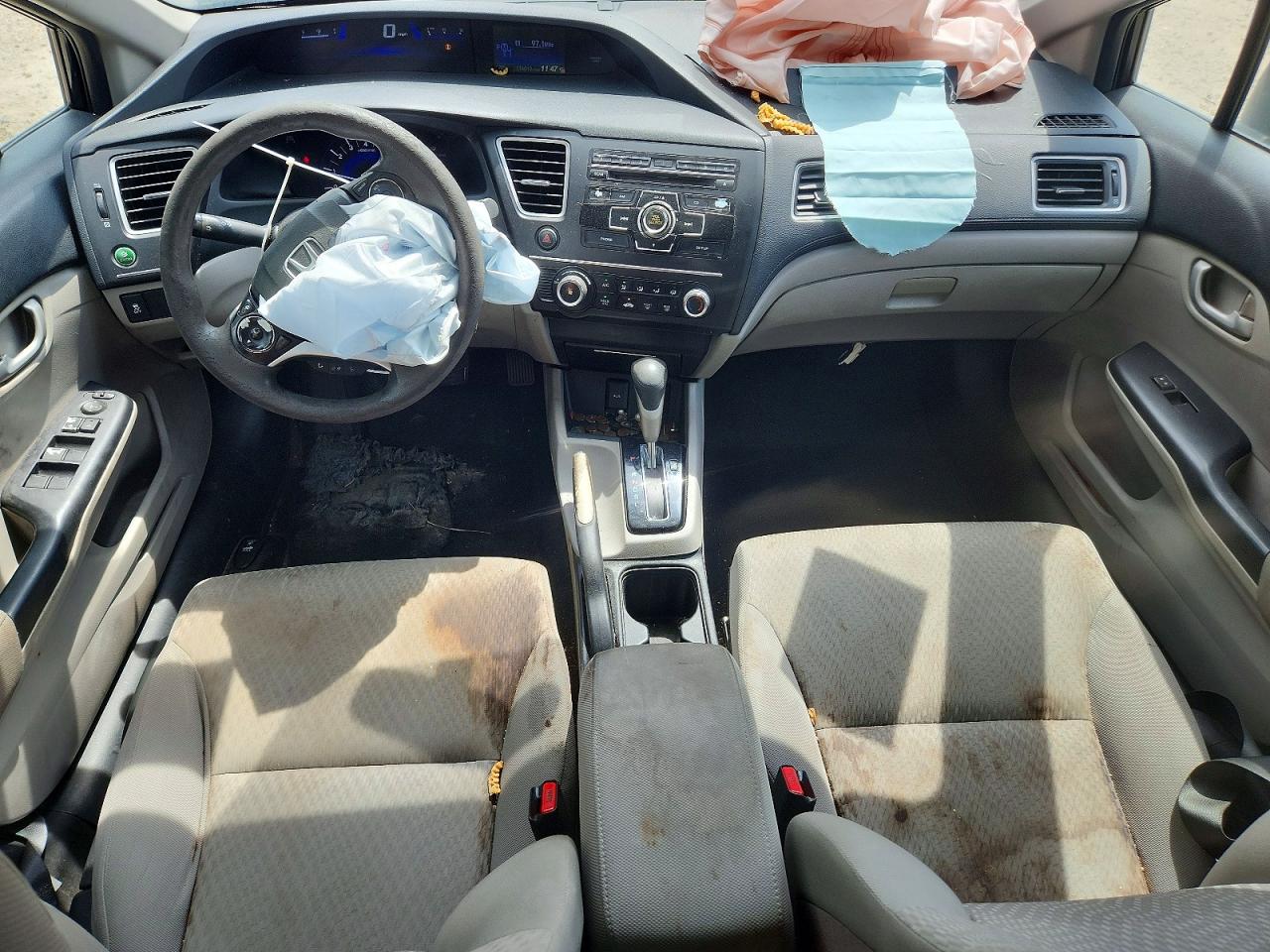 2015 Honda Civic Lx Черный vin: 19XFB2F55FE033580