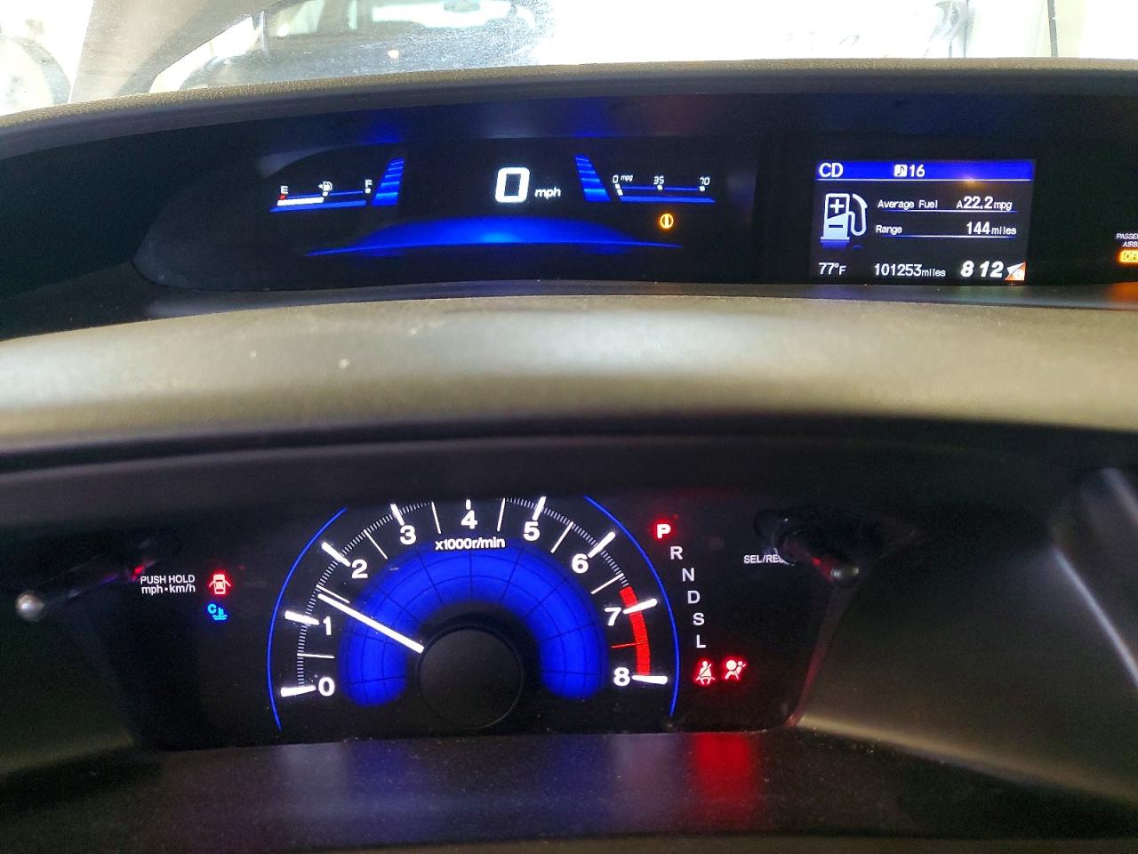 2015 Honda Civic Lx Серый vin: 19XFB2F55FE042456