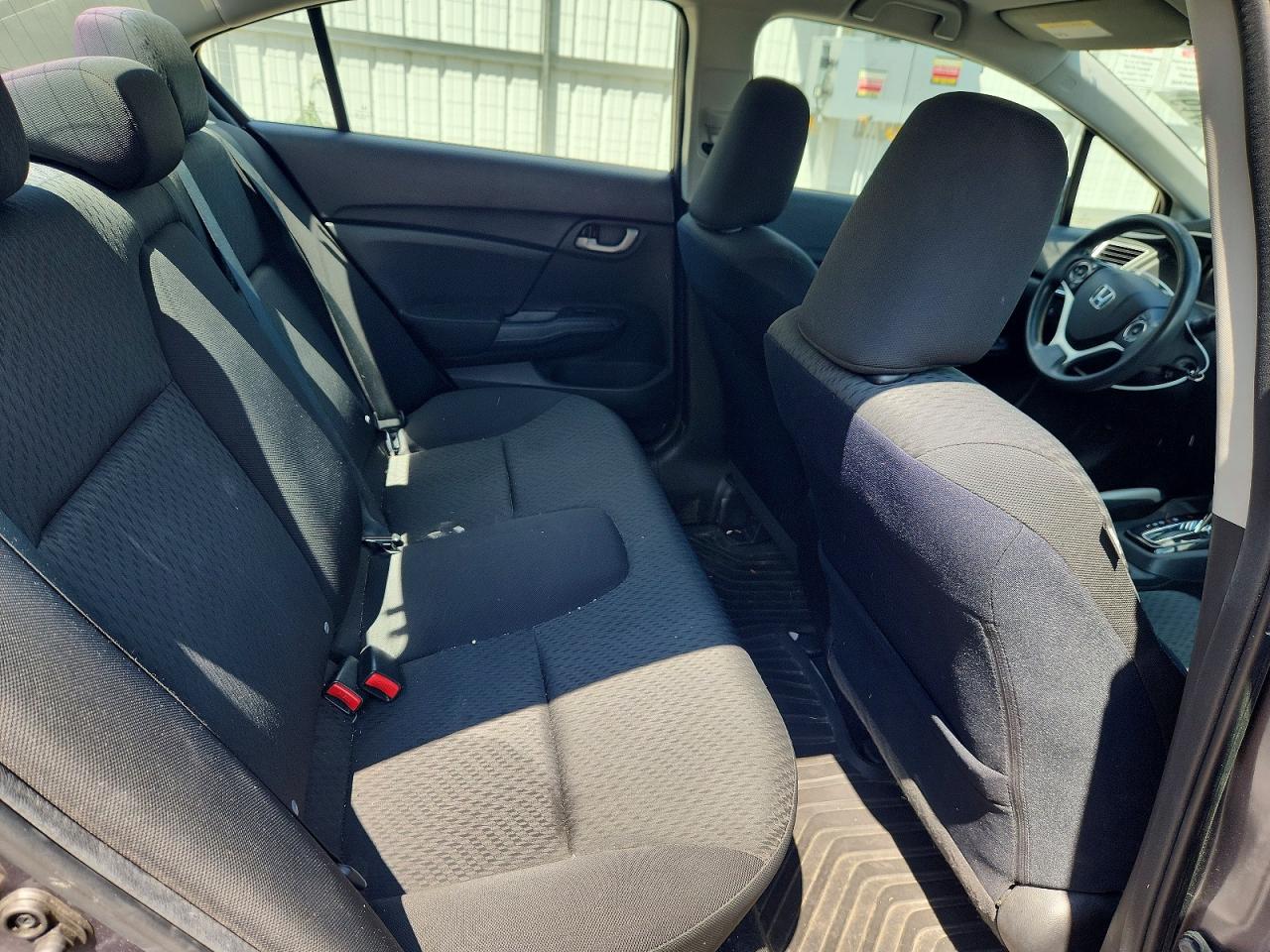 2015 Honda Civic Lx Gray vin: 19XFB2F55FE049312