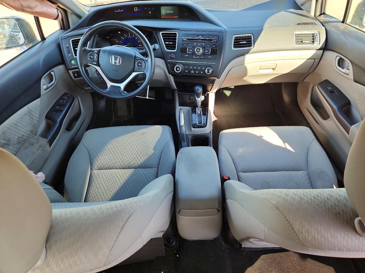 2015 Honda Civic Lx Gray vin: 19XFB2F55FE085520