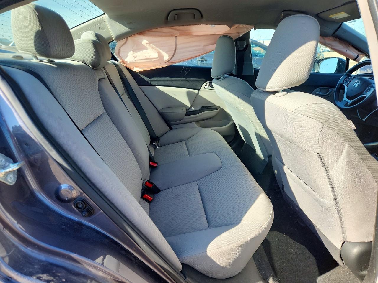 2015 Honda Civic Lx Gray vin: 19XFB2F55FE085520