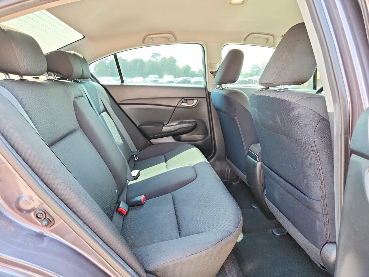 2015 Honda Civic Lx Серый vin: 19XFB2F55FE099983