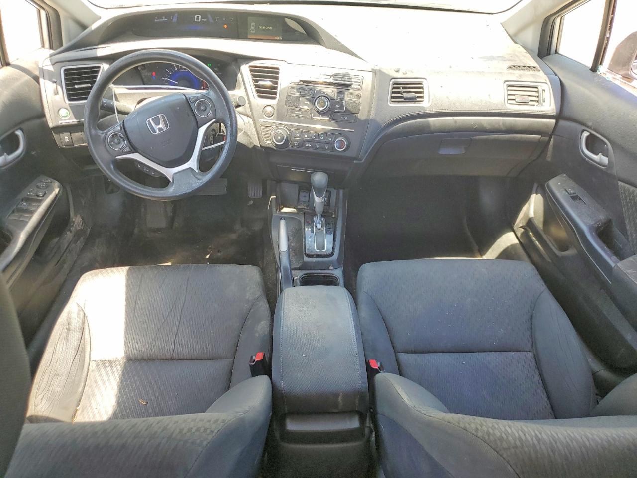 2015 Honda Civic Lx Silver vin: 19XFB2F55FE207115