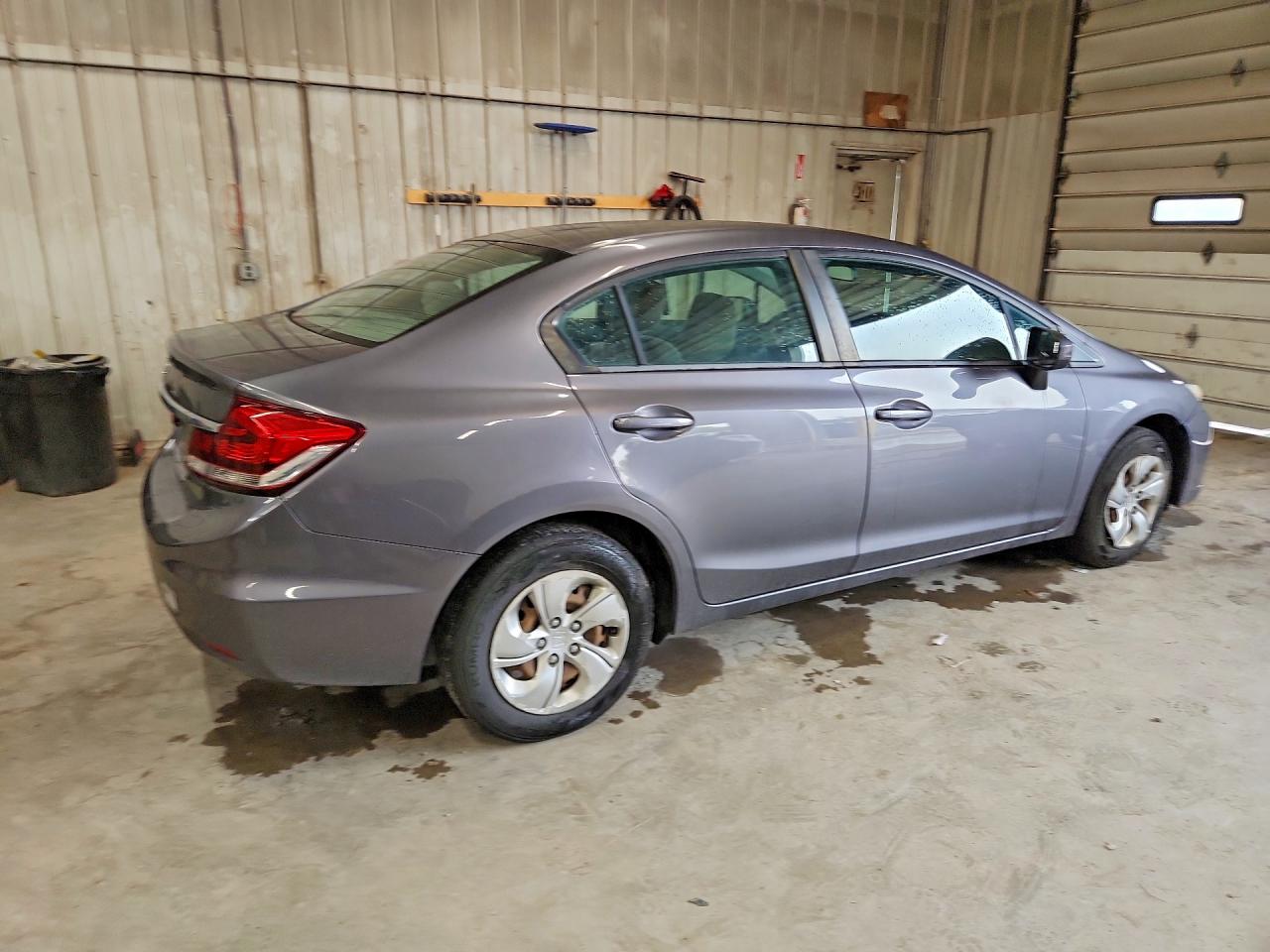 2015 Honda Civic Lx Угольный vin: 19XFB2F55FE221533
