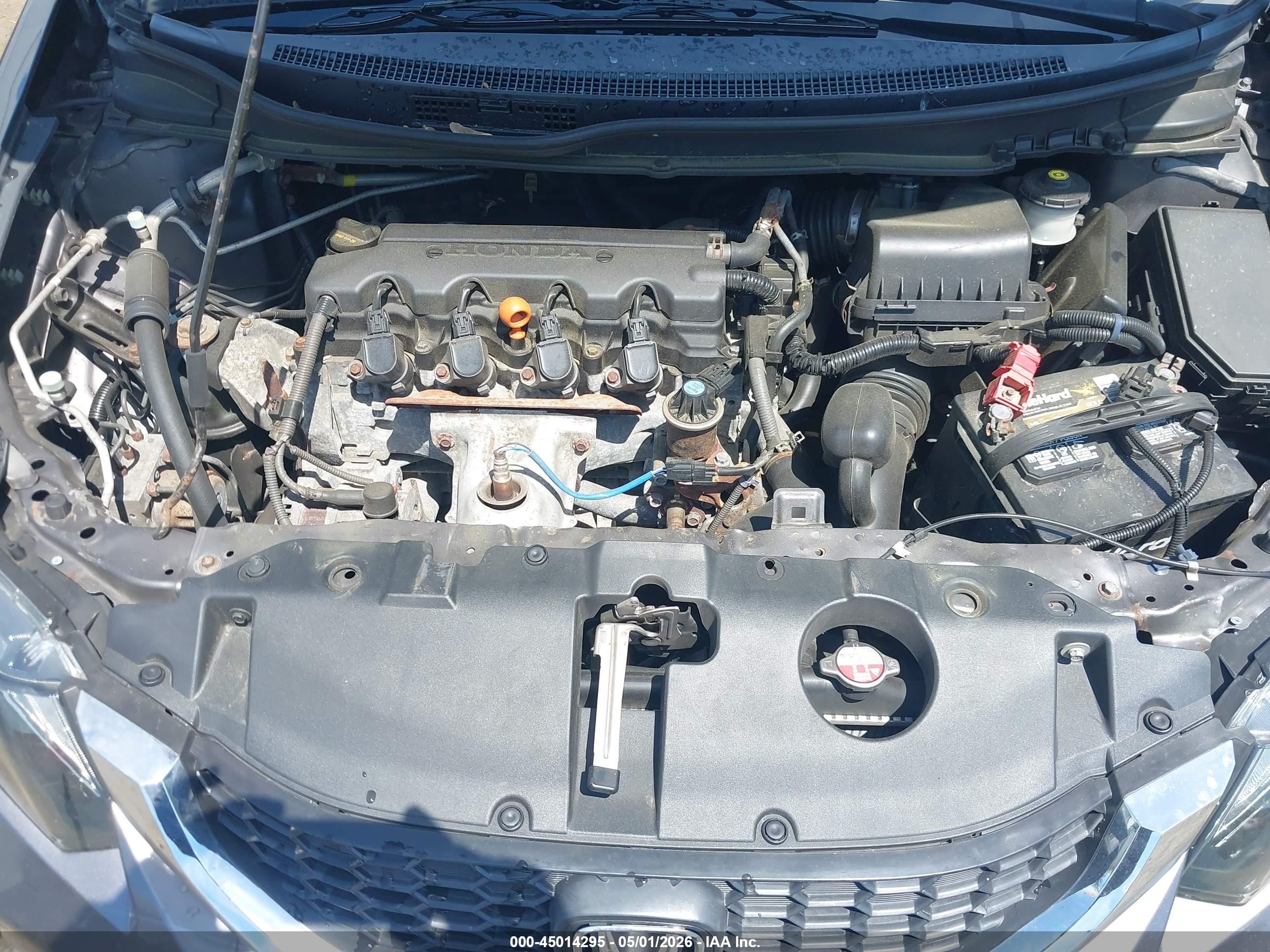 2015 Honda Civic Lx Gray vin: 19XFB2F55FE233052