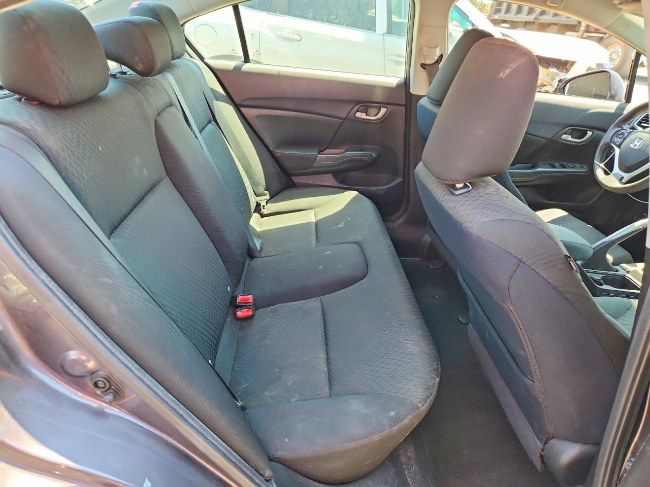 2015 Honda Civic Lx Gray vin: 19XFB2F55FE239465