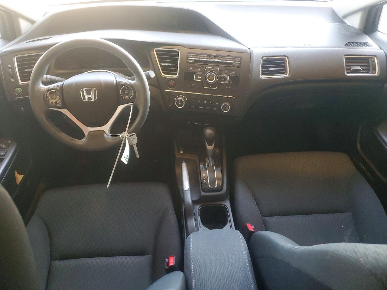 2015 Honda Civic Lx Black vin: 19XFB2F55FE250207