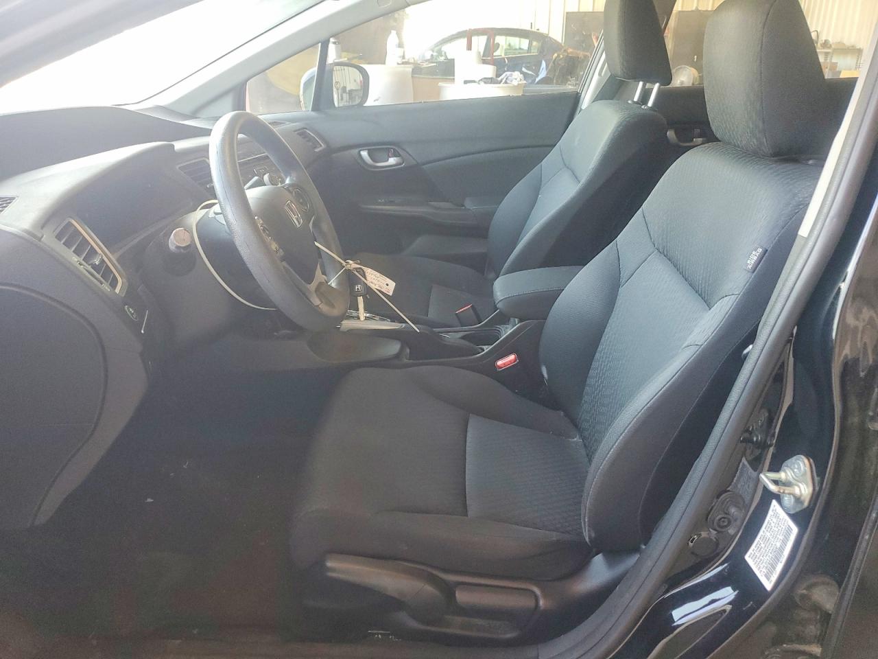 2015 Honda Civic Lx Black vin: 19XFB2F55FE250207