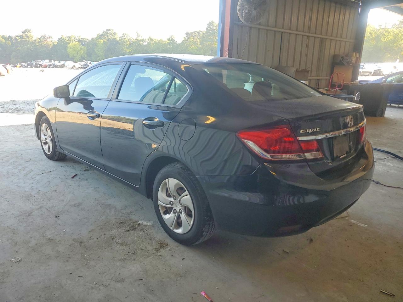 2015 Honda Civic Lx Black vin: 19XFB2F55FE250207