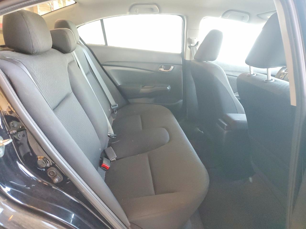 2015 Honda Civic Lx Black vin: 19XFB2F55FE250207