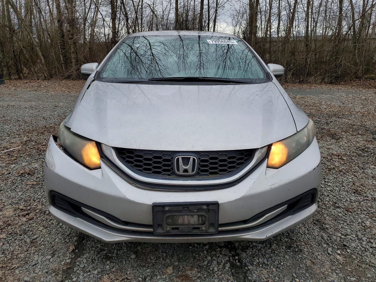 2015 Honda Civic Lx Silver vin: 19XFB2F55FE253821