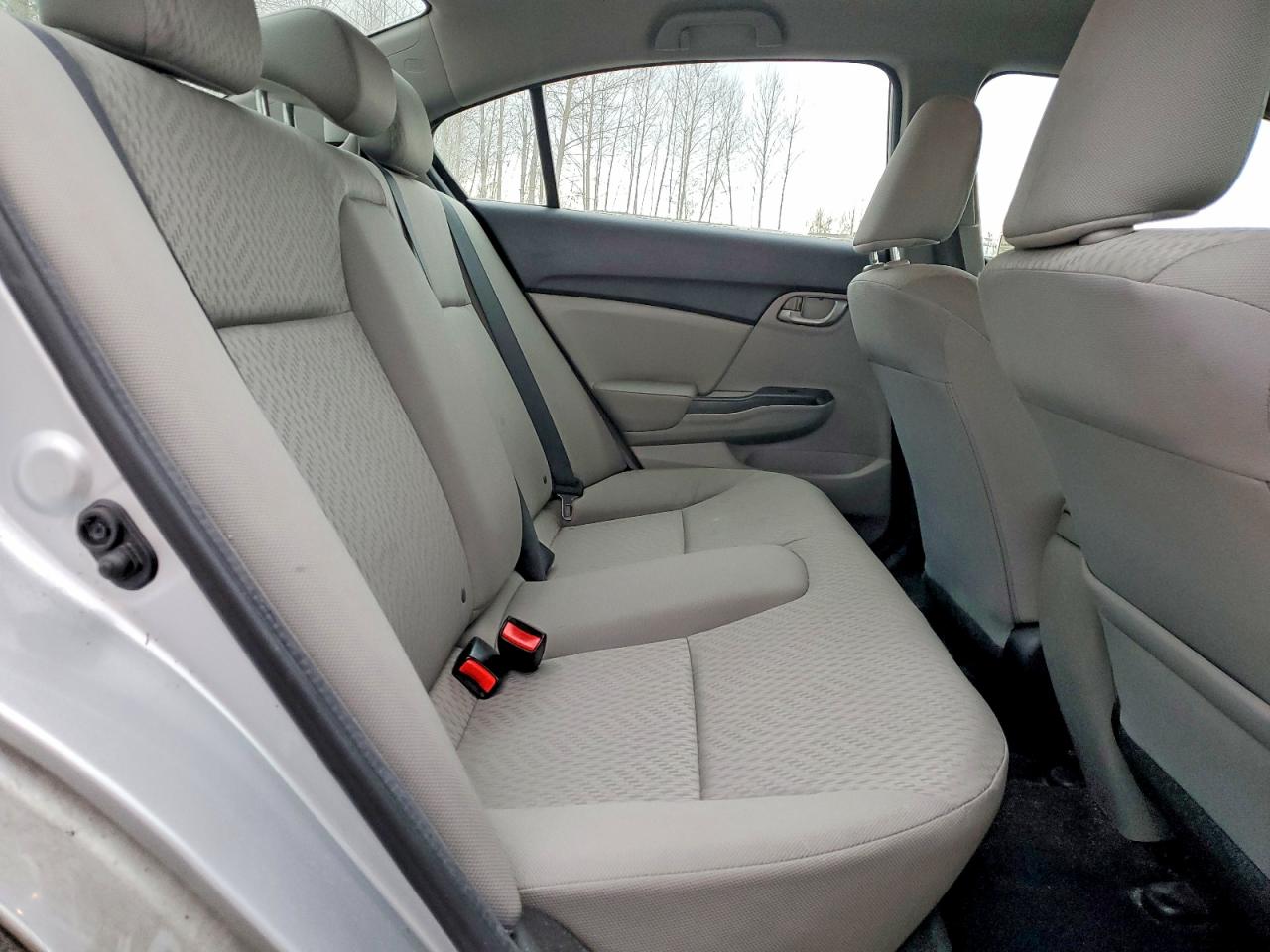 2015 Honda Civic Lx Silver vin: 19XFB2F55FE253821