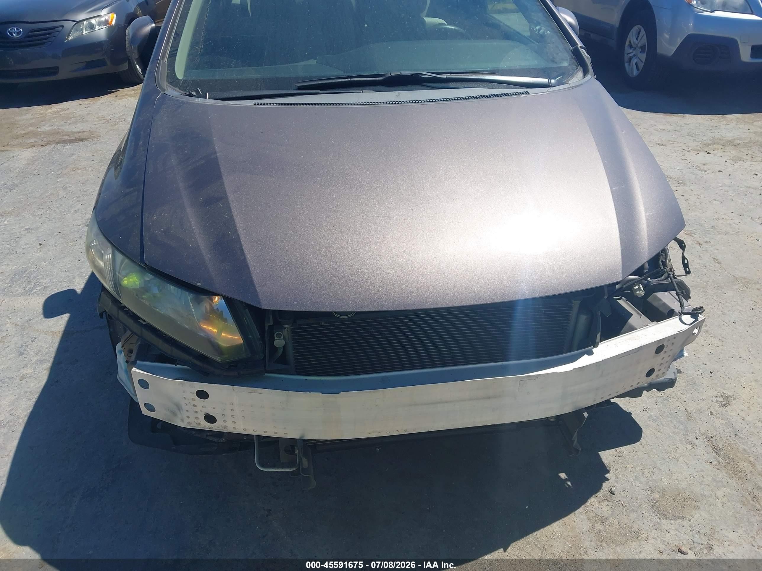 2015 Honda Civic Lx Серый vin: 19XFB2F55FE261479