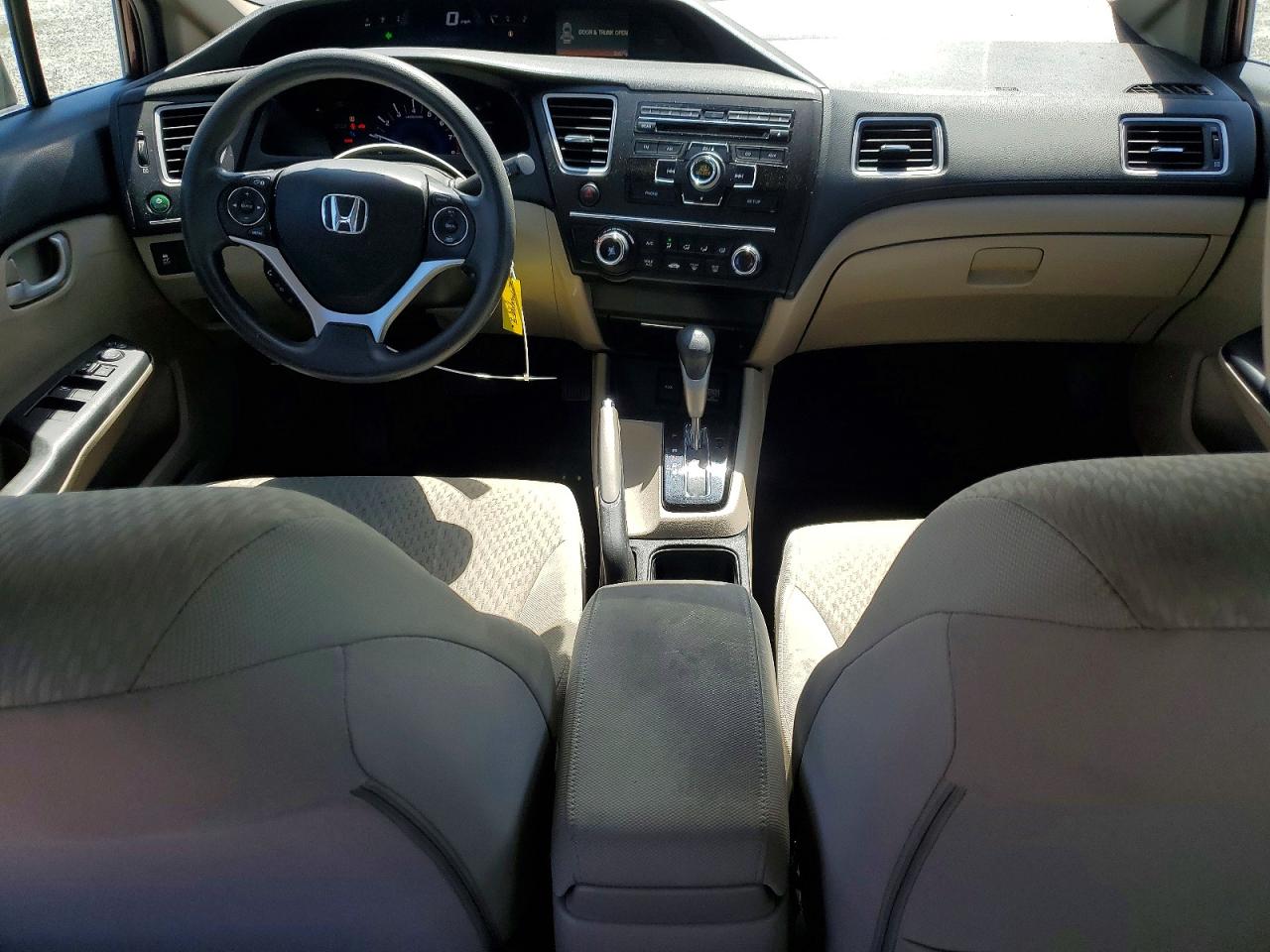 2015 Honda Civic Lx Burgundy vin: 19XFB2F55FE267783