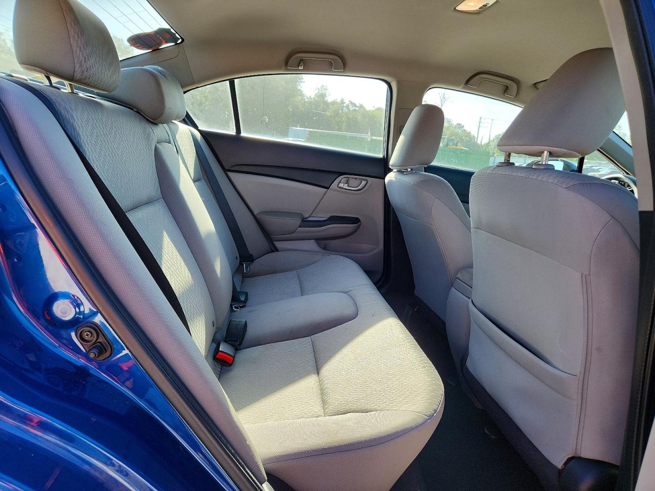 2015 Honda Civic Lx Blue vin: 19XFB2F55FE272868