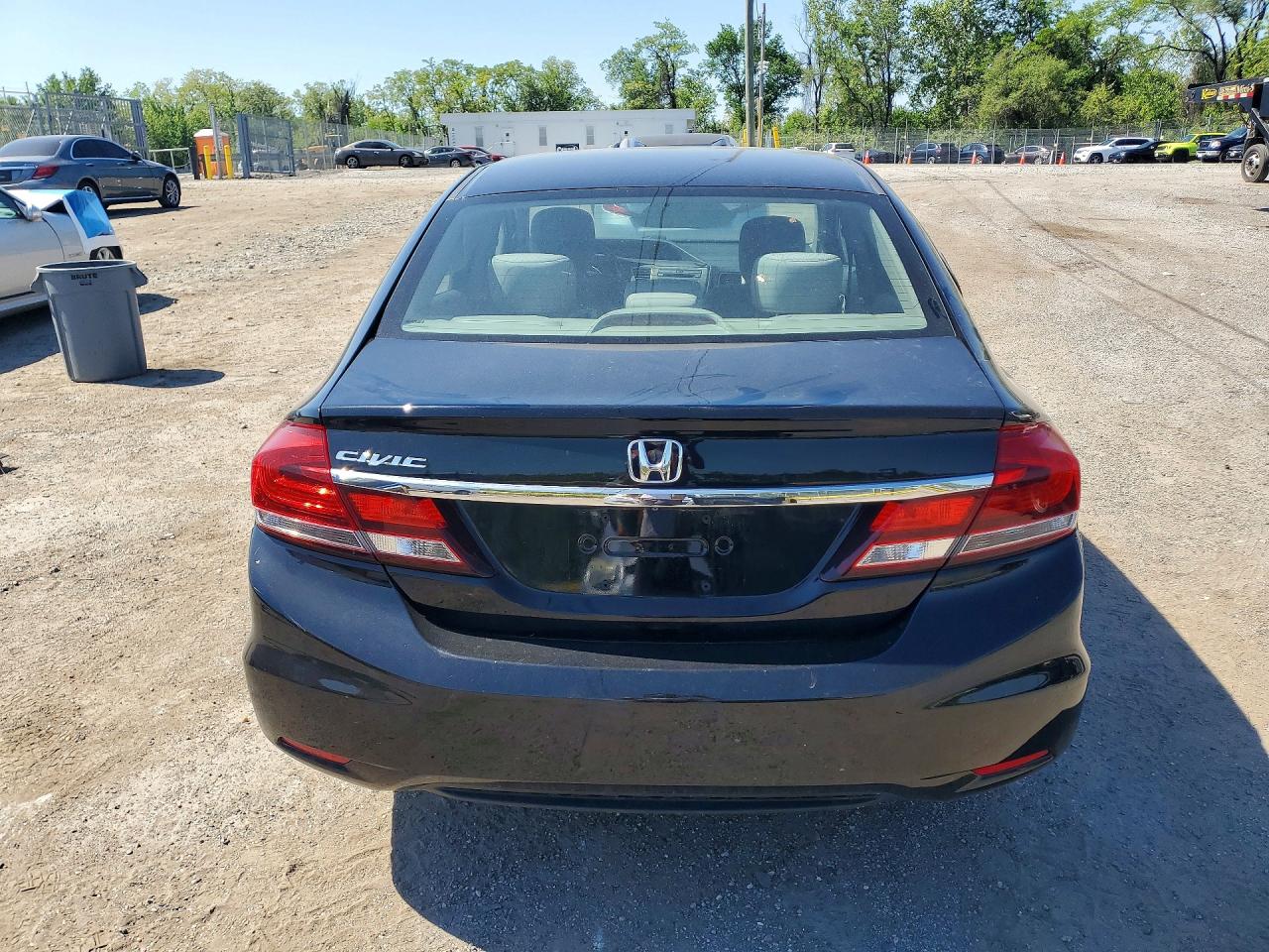 2015 Honda Civic Lx Черный vin: 19XFB2F55FE278802