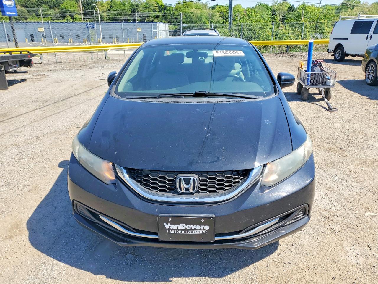 2015 Honda Civic Lx Черный vin: 19XFB2F55FE278802