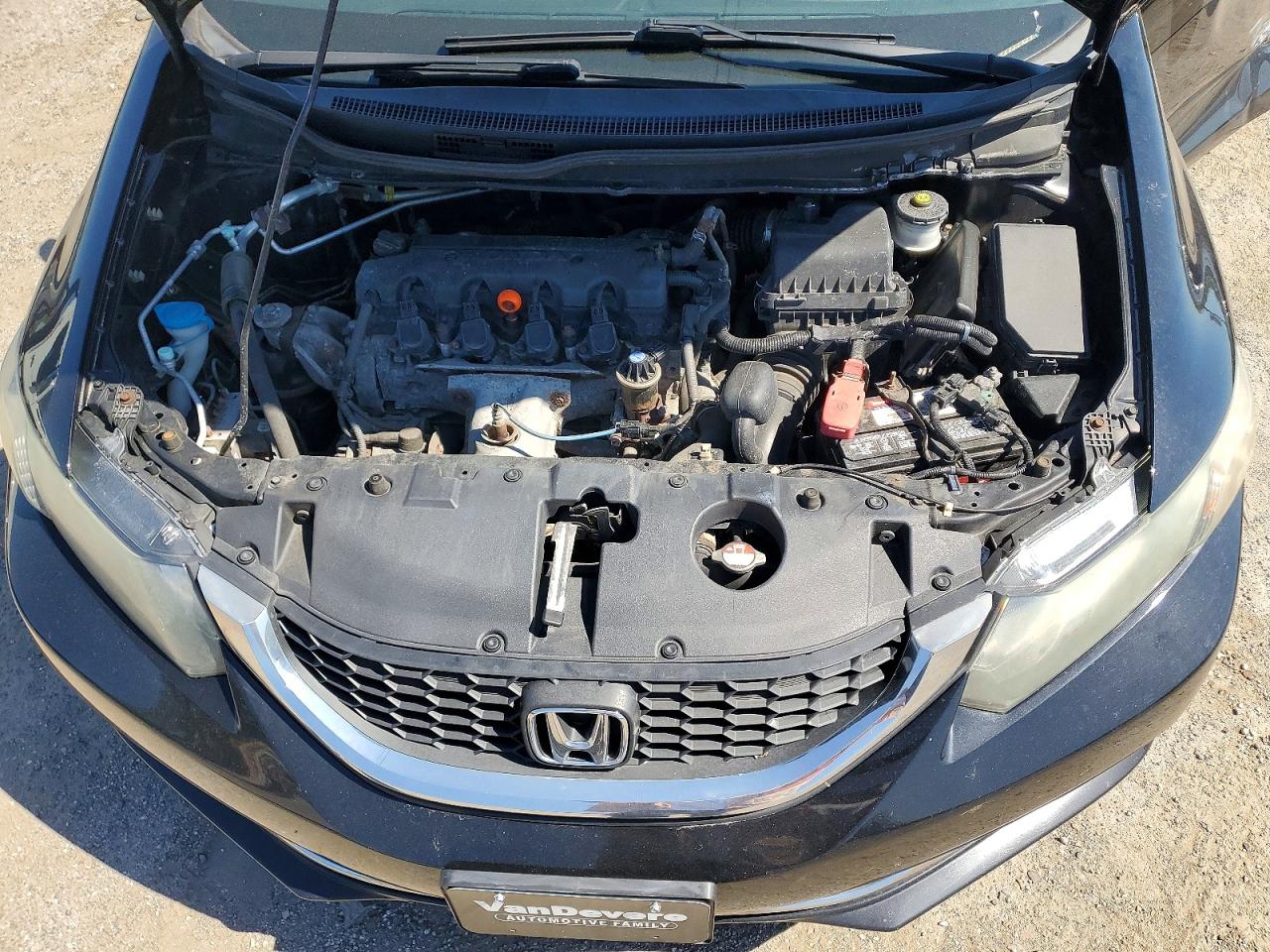 2015 Honda Civic Lx Черный vin: 19XFB2F55FE278802
