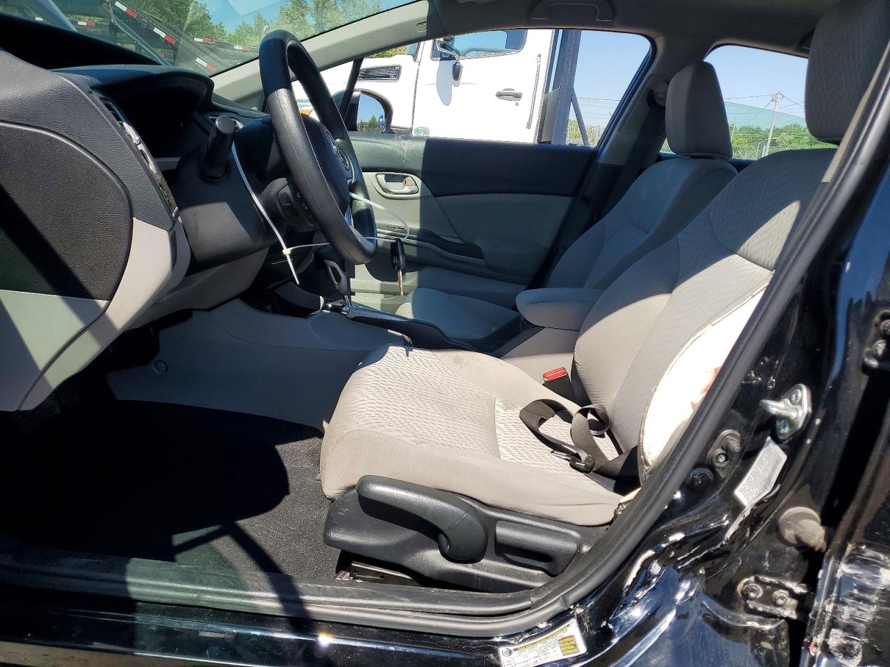 2015 Honda Civic Lx Черный vin: 19XFB2F55FE278802