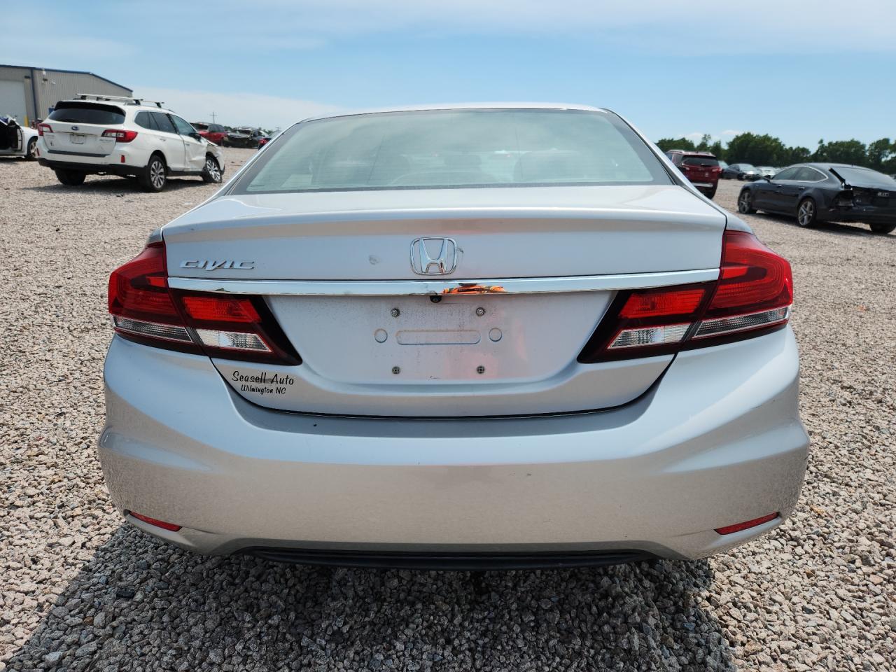 2015 Honda Civic Lx Серебряный vin: 19XFB2F55FE280016