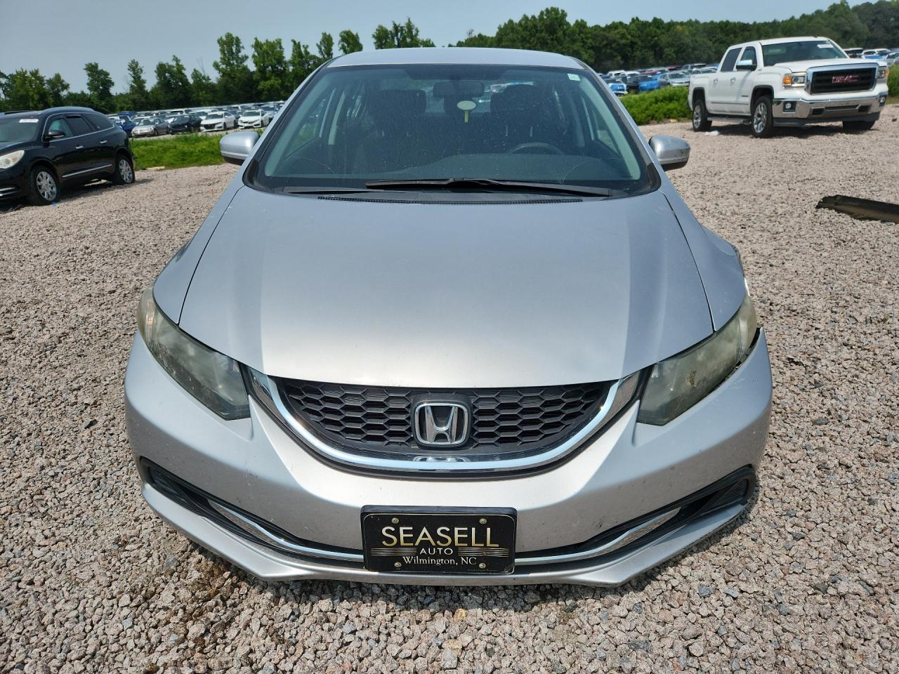2015 Honda Civic Lx Серебряный vin: 19XFB2F55FE280016