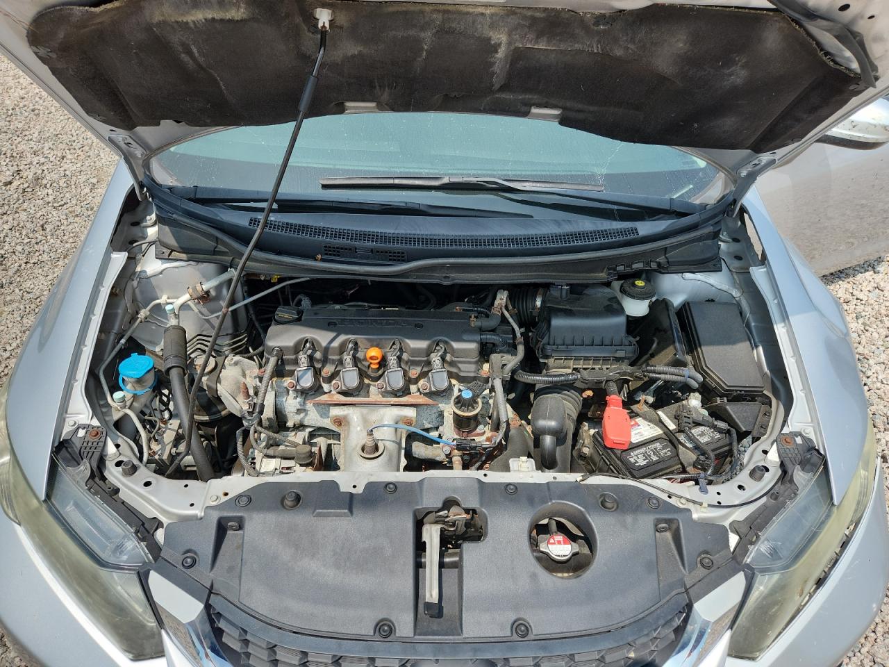 2015 Honda Civic Lx Серебряный vin: 19XFB2F55FE280016